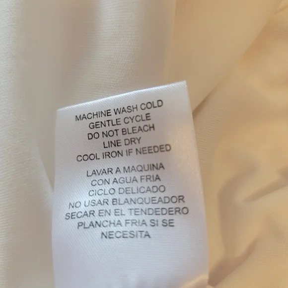 City Triangles White Floral Y2K Dress Sz L NWT - Picture 8 of 9